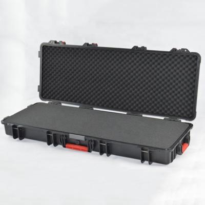 China Universal China Manufacturer Popular Plastic Tool Case Waterproof Suitcase Hard Tool Gun Cases Box for sale