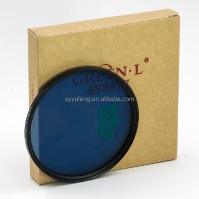 China Good Green.L Color Camera Waterproof Professional Lens Filter Round Blue Filter for sale