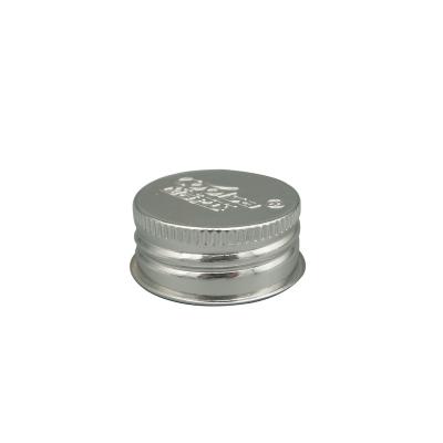 China Non Spill Wholesale High Quality Threaded Aluminium Cosmetic Jar Metal Lid Screw Caps for sale