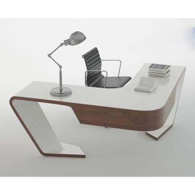 China (Size) L Adjustable Front Modern Style Wood Panel Office Desks Factory Price Office Laminate Table Shape In Stock for sale