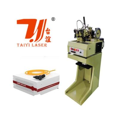 China Chain Necklace Making Fiber Laser Welding Machine For Gold Silver Copper Metal for sale