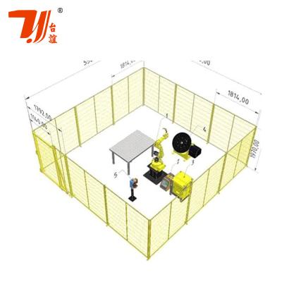 China Automatic Robot Fiber Laser Welding Machine For Production Line for sale