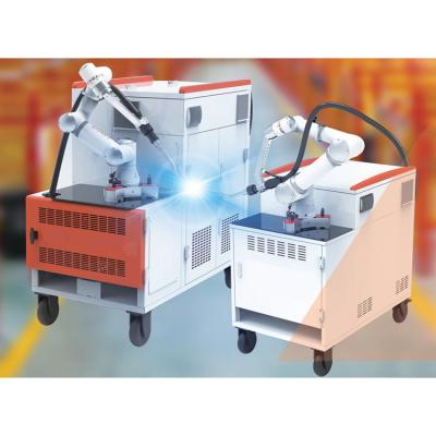 China 2024 New Cobot Mig Welder 350A Weld Robot MIG 6Axis Cobot Arm Welding Workstation for sale