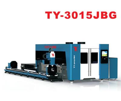 China TY-3015JBG 1000W - 6000W CNC Fiber Laser Cutter Metal Tube SS Pipe Laser Cutting Machine for sale