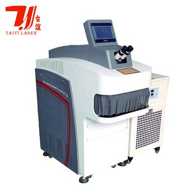 China 200W 120J Gold Silver Copper Jewellery YAG Spot Laser Welding Machine for sale