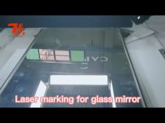 Large format Laser marking machine for glass mirror