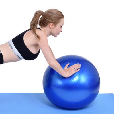 China Anti-shatter Thickened PVC Fitness Balls Yoga Ball Pilates Equipment Explosion-proof Balance Ball for Exercise Home Gym for sale