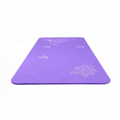 China Yoga Exercises Anti Slip Tape Type Yoga Mat Custom Printed Yoga Mats for sale