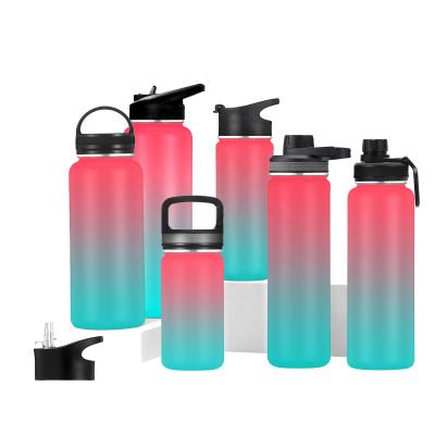 China PORTABLE Thermal Drinks 18/8 Bpa 32Oz Hot And Cold Free Logo Bottle Double Wall Vacuum Insulated Stainless Steel Water Bottle for sale