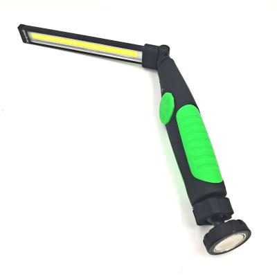 China Best Selling 3W Rechargeable Portable Magnetic Camping Inspection Light COB LED Base Work Light for sale