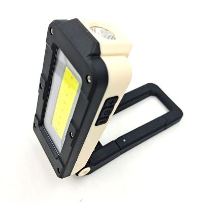 China Emergency High Power Multifunctional Inspection COB Flood Lights Portable USB Rechargeable LED Work Lights with Magnet and Hanger for sale