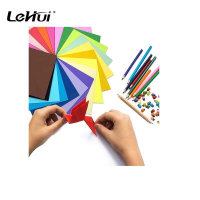 China Handmade Hot Sale 180 Sheets Amazon Crane Colored 10*10 Origami Paper Paper For Kids for sale