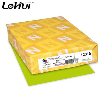 China Materials 3colorstationery Recycled Paper Color Paper Product Copy Printer 24 lbs 8.5 x 11 inches 500 sheets for sale