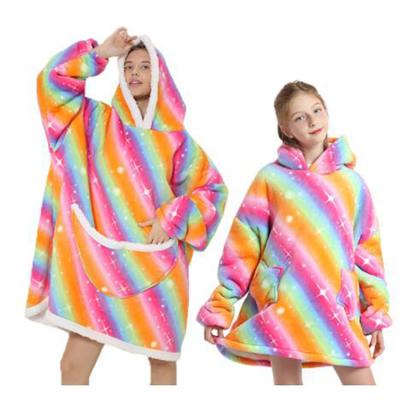 China Wholesale Custom Anti-static Baby Blanket Hoodie Pillow Avocado Hoodie Blanket for sale