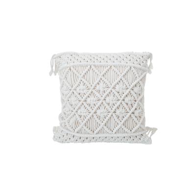 China China Fringed Lace Pillow, High Quality Handwoven Pillow, Bohemian Pillowcase for sale