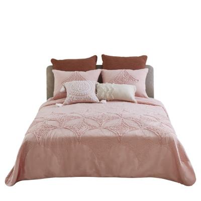 China Edith wearable washed bed cover set with fabulous design for sale