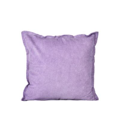 China Anti-Static Plain Dyed Washed 100% Cotton Velvet Cushion Cover Soft Velvet Pillow Cover Dyed Tile Cases for sale