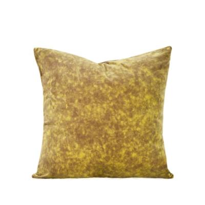 China Anti-Static Modern Solid Soft Suede Velvet Cushion Cover Luxury Cushion Cover for sale