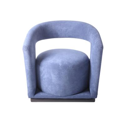 China (Other)Adjustable Modern Luxury Leisure Chair With Solid Wood Inner Frame And Fabric Soft Package Leisure Chair for sale