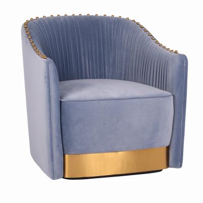 China Modern Highly Resilient Furniture (Other) Leisure Lounge Chair Adjustable Fabric Lightweight Armchair Luxury Chair Highly Resilient Sponge for sale