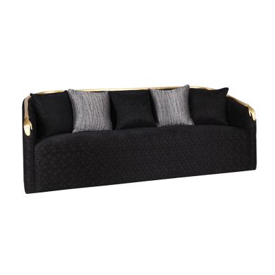 China (Other)China Adjustable Classic North American Fabric Three-Seat Sofa Furniture Hotel Sofa Lounge Chair for sale