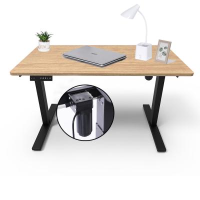 China (Size) Lowest Price Adjustable Ergonomic Desk Position Desk Parts One Electric Motor Stand Table Desk View for sale