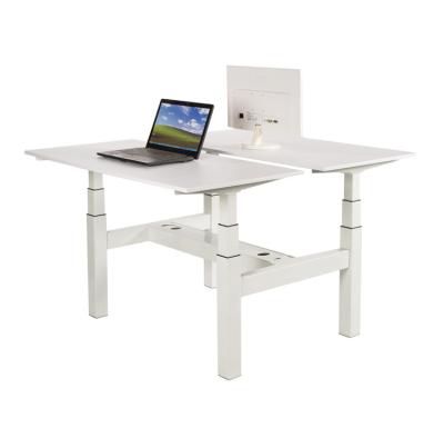 China Best 2020 Height Adjustable Smart Desk Telescopic White Height Adjustable Desk Height Adjustable View For Kids for sale