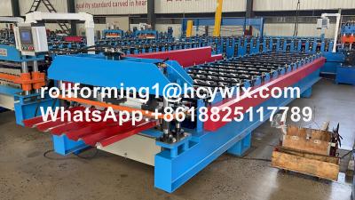 China TP25/TP35/TP40 20m/Min Corrugated Roll Forming Machine For Roof Sheeting for sale