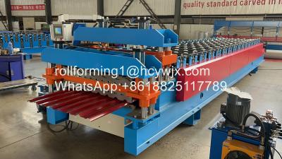 China Good Quality Double Layer Roll Forming Machine / Roof Tile Roll Forming Machines Bearing Steel for sale