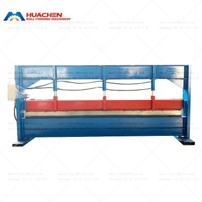 China Good Quality 6 Meters Long Manual Hydraulic Sheet Metal Bending Machine for sale