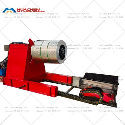 China Good Quality Full-Automatic Hydraulic Decoiler Machine For Support Coil for sale