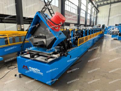 China CZU M4Z/M4C Purlins Roll Forming Machine One Click Profile Size Changing for sale