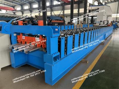 China 1.5mm Metal Deck Roll Forming Machine for sale