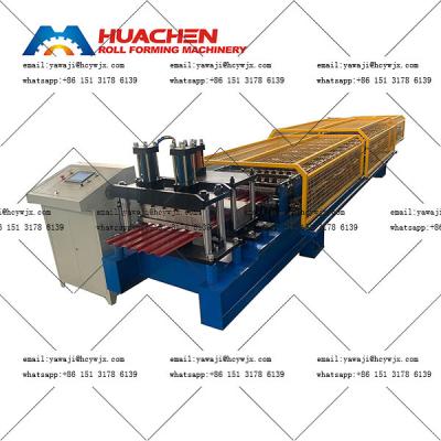 China Automatic Shutter Door Blade Roll Forming Machine Garage Door Rolling Up Door Making Machine for sale