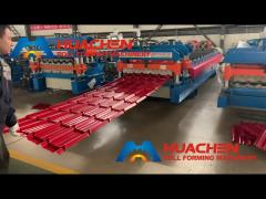 glazed tile roll forming machine