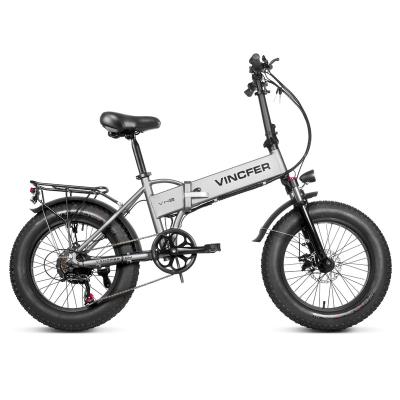 China Vincfer USA Warehouse Foldable Electric Bike Aluminum Alloy Motorcycle Exercise Bike City Folding Bike Electric Mountain Electric Bicycle for sale