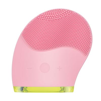 China Hot Selling Acne Treatment Beauty Electronic Silicone Brush Pore Facial Cleansing Deep Clean For Unisex Cosmetic Brush Detergent for sale