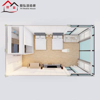 China Modern Customized Container Homes Prefab Living Container House 20ft Luxury Expandable Container for sale