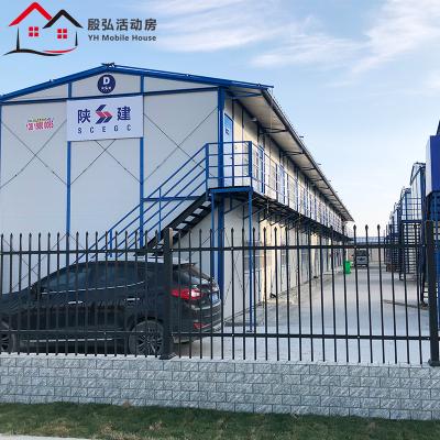 China Modern Apartment Sandwich Panel Houses High Quality Prefab Movable Prefab Houses Structure Steel Modern House Building for sale