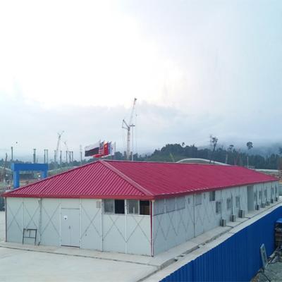 China Fireproof Prefab House Container Easy Construction Temporary Building Container House for sale