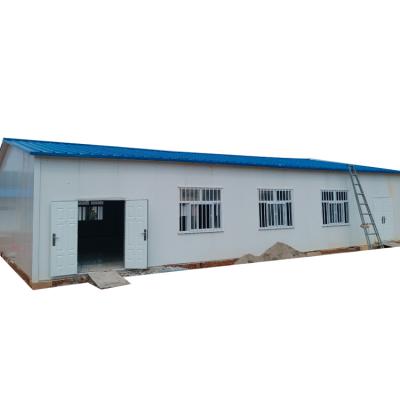 China Advanced Poultry Farming Equipment Office House Prefab Insulated Chicken House for sale