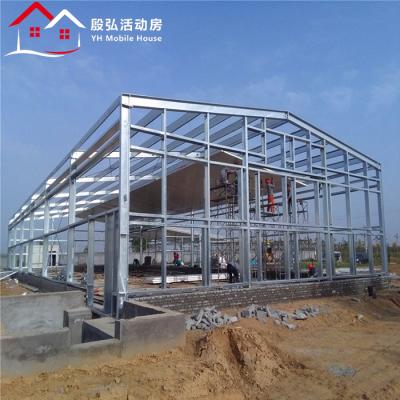 China Steel Structure Bridge Prefab Cow Farm Buildings Steel Structure Construction for sale