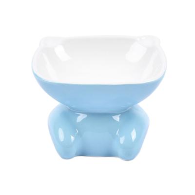 China Durable China Durable Classic Premium Good Individuality Ceramic Pet Bowl Individuality Ceramic Water Bowls for sale