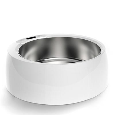 China Automatic Heating Function Top Quality Pet Rolls Anti-bite Pet Supplies Stainless Steel Feeding Bowl for sale