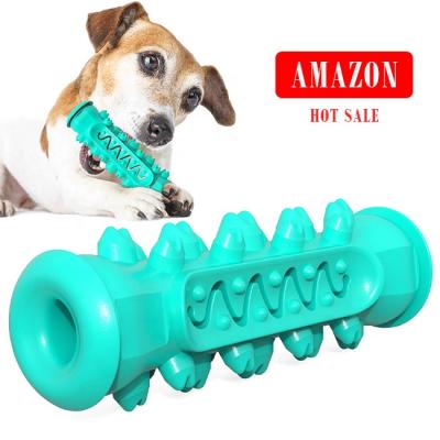 China Durable Amazon Drop Shipping Hot Sale Pet Squeaky Bite Toys Teeth Cleaning Durable Chew Pet Toys For Dog for sale