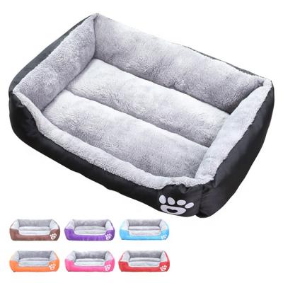 China Removable Cover Super Soft Portable Orthopedic Sofa Memory Soft Luxury Big Size Pet Bed Dog for sale