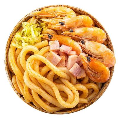 China Low Fat Gluten Free Udon Ramen Food Halal Instant Noodles Konjac Udon Yellow Noodle for sale