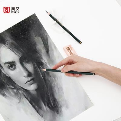 China AOWEN Sketch Cotton Watercolor 160g Art Drawing Supplies Printed Paper Coloring Book For Artist 20 Sheets/Bag - 8K Yixing Series for sale