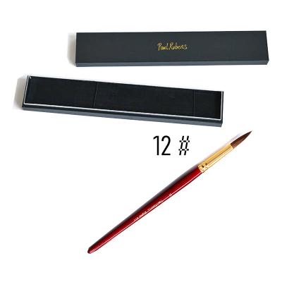 China Watetcolor Painting Professional Drawing Tools Art Supplies Paul Rubens Red Watercolor Brush Pen Gift Box Cow Ear Animal Hair and for Artist L611-12 for sale