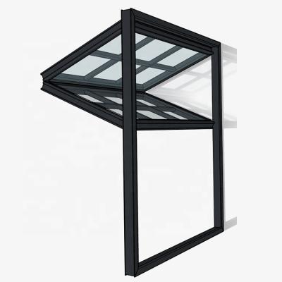 China Best Selling Windproof Modern Aluminum Alloy Folding Screen Hotel Glass Folding Windows for sale